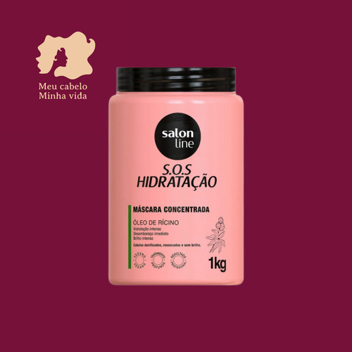 Salón Line S. O. S. Mascara Concentrada En Óleo De Ricino 1k 1