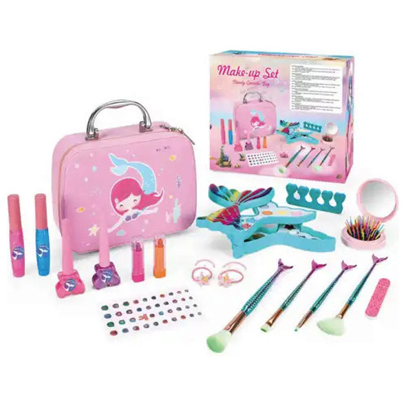 Kit De Maquillaje Para Niñas, Juego De Maquillaje Juguete 0