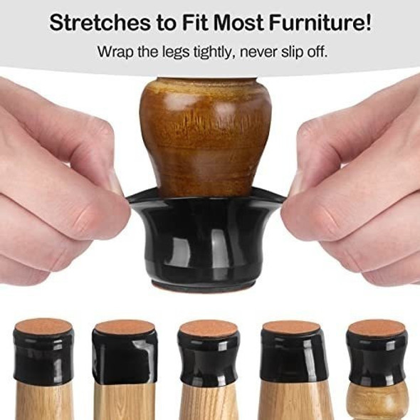 32 Protectores De Patas De Silla Para Suelos De Madera Dura 1