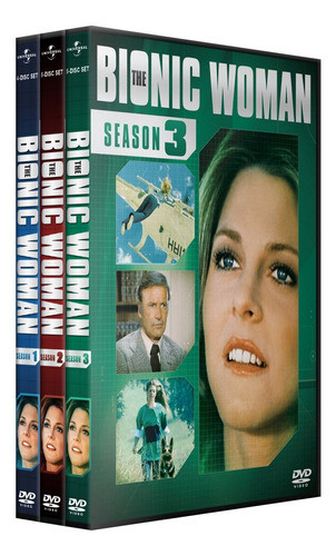 La Mujer Bionica Dvd - Serie Completa - 3 Temporadas Latino 0