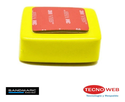 Flotador Para Tapa Trasera Gopro Hero 3, 3+, Hero 2 Sandmarc 1