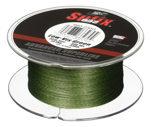 Sufix 832 Trenza Línea-600 Yardas (verde, 80 Libras) 0