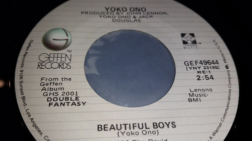 John Lennon Woman Beautiful Boys Vinilo Simple Usa 1981 1