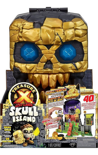 Treasure X Tesoro Escondido Skull Island + 4 Fig Int 41732 0