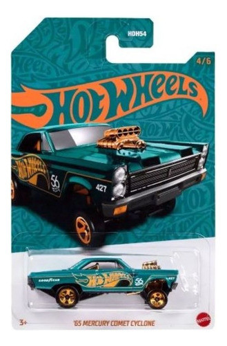Hot Wheels - Temáticos Azul Y Rosado - Mercury Comet-hdh54 0