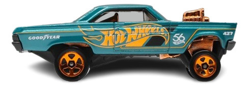 Hot Wheels - Temáticos Azul Y Rosado - Mercury Comet-hdh54 1