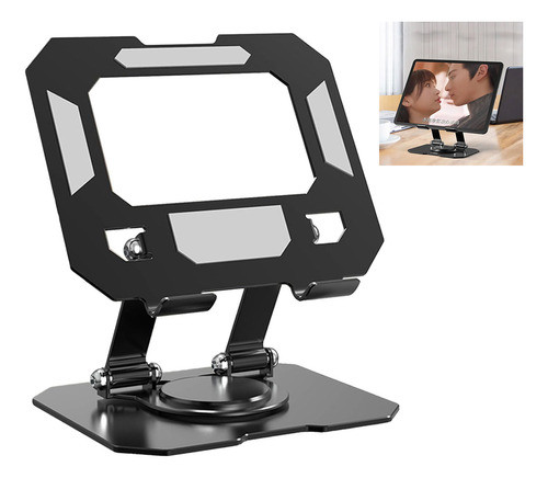 Suporte Mesa Tablet Notebook Celular Dobravel 360 Graus 0