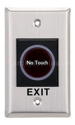 Interruptor De Salida De Notouch Puerta Infrarrojos De Acero 0