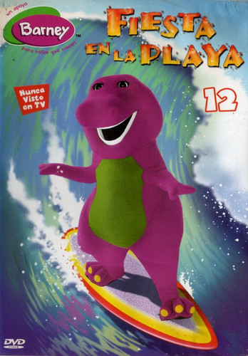 Barney (12) Fiesta En La Playa - Dvd Original 0