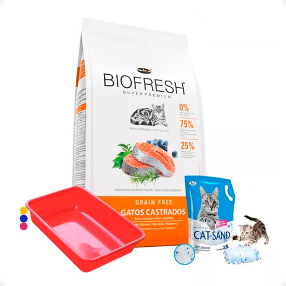 Ración Gato Castrado Biofresh Adulto 7.5kg + Regalos Otec 0 Ración Gato Castrado Biofresh Adulto 7.5kg + Regalos Otec 0