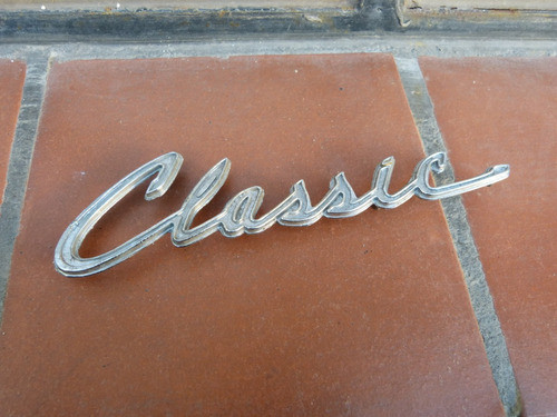 Antigua Insignia Classic En Metal 20,5 Largo X 5,1 Alto 1