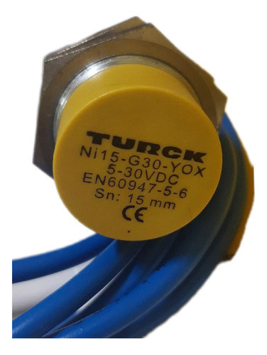Sensor Indutivo Proximidade Ni15-g30-yox Turck 15 Mm 0