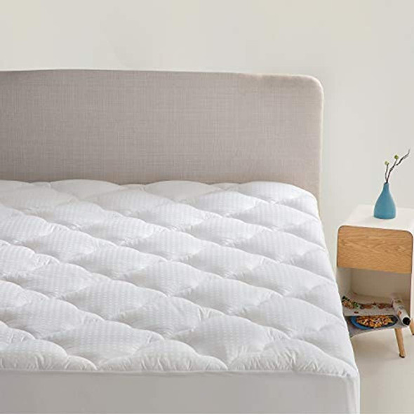 Cubrecolchón Bedsure Para Cama Tamaño Queen Cojín De Colchón 1