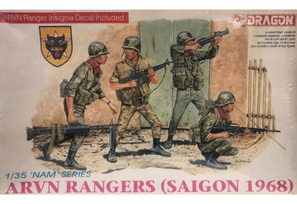 Figuras Para Armar Dragon Arvn Rangers 1/35 Kit 3314 0