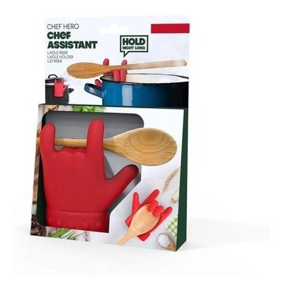 Posa Cuchara Manito De Silicona Cocina Apoya Cuchara 0