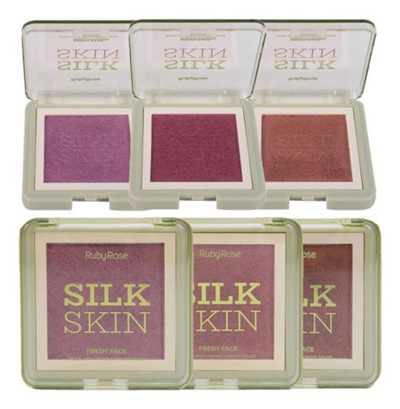 6 Blush Em Creme Silk Skin G2 Ruby Rose Atacado Sj 0