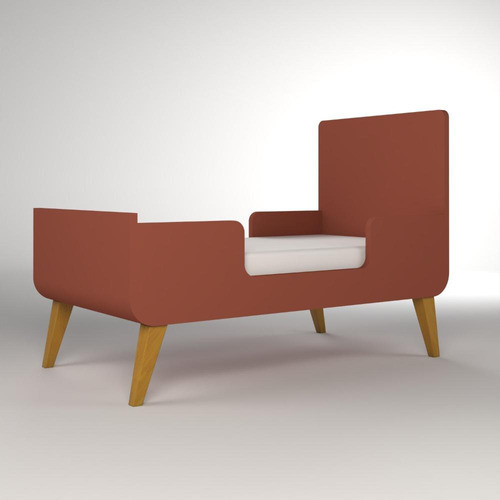 Kit Barra Lateral Para Mini Cama E-galaxy Terracota 1