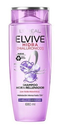 Shampoo Loreal Elvive Hidra Hialuronico 680ml 0