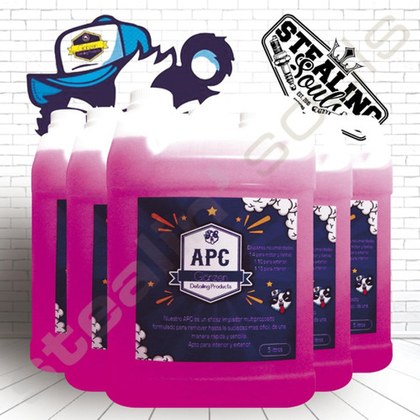Glänzen Detailing Products | Apc | All Purpose Cleaner | Limpiador Multiproposito | 5 Litros | Detail / Detailing 1