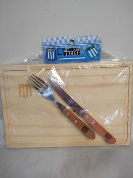 Table De Asado Racing Club . Producto Oficial. Legitimo 0