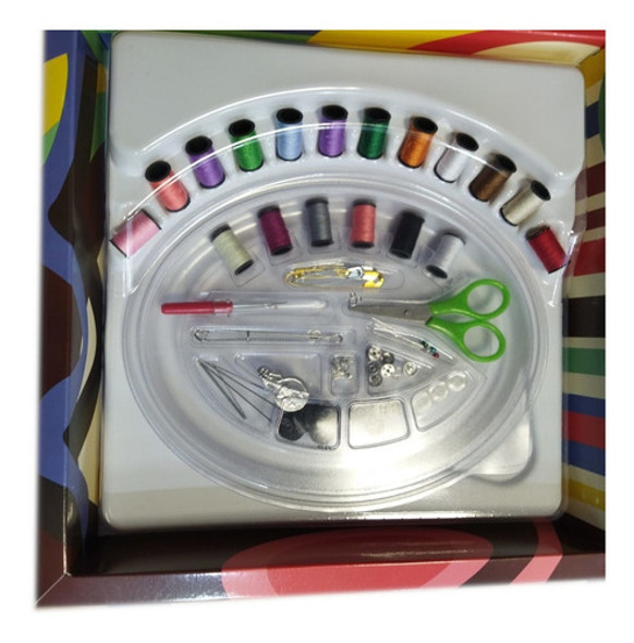Kit De Costura Para Pequenos Reparos Da Naxos Com 70 Itens 1 Kit De Costura Para Pequenos Reparos Da Naxos Com 70 Itens 1