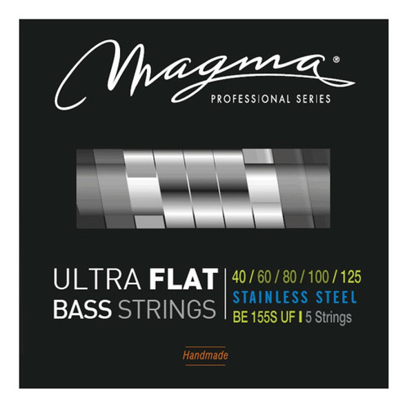 Encordado Cuerdas Bajo Magma 5 Cuerdas Flat 040-125 O 045-13 0