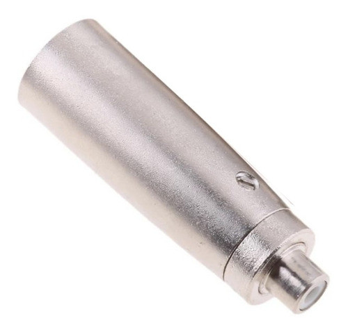 Adaptador Ficha Conector De Canon Macho Xlr A Rca Hembra 0