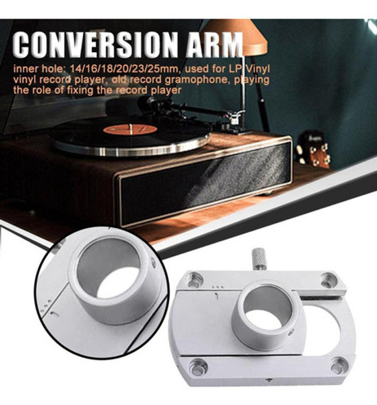 Placa De Braço De Conversão S5phono Tonearm Sme, Peças Dedic 1