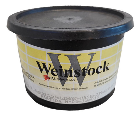 Tinta Amarillo Limon Base Weinstock 90003 X 1 Kg 0