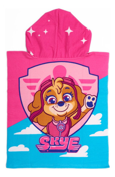 Poncho Microfibra Piñata Paw Patrol Skye 1