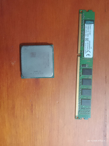 Combo Cpu Amd  Sempron 145 2.8ghz. 2gb Ram Ddr3 0