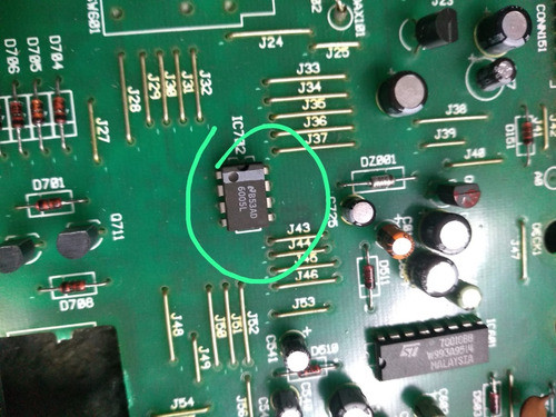 Memoria Eprom Eeprom Gravada Com Codigo Radio Ford Cs 2002 1