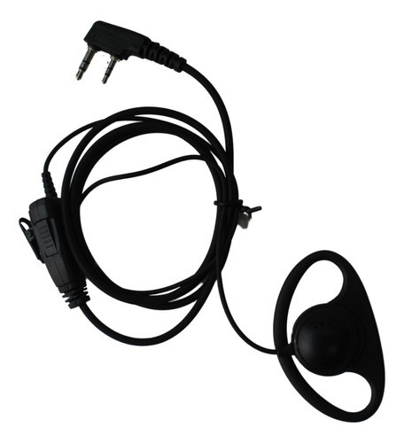 Fone De Ouvido Tipo D Ptt Rádio Baofeng Uv6 Ht 1
