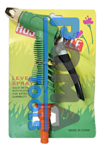 Pistola De Riego Regador Manguera 1/2 3/4 Pico Regulable Plz 0