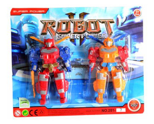 Robots X2 En Blister 25x21x4cm - 50415 0
