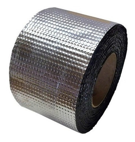 Membrana Autoadhesiva Asfaltica Aluminio 15cm X 10mt X8 Unid 0
