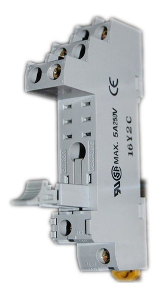 Zocalo Rele Relay P2rf-08-e 5a 250v Para Riel Din 8 Pin 0