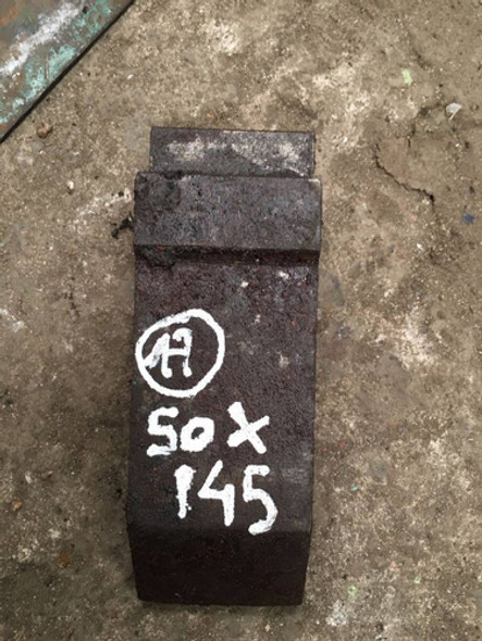 Matriz Punzón De Plegado Macho. Largo 50mm. Alto 140mm. 1