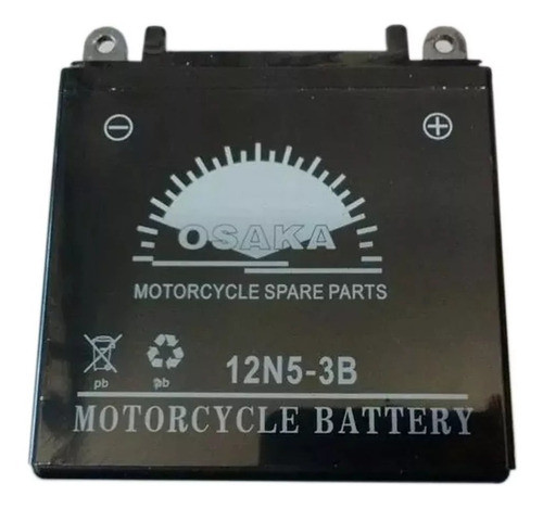 Bateria 12n5-3b Yb5-lb Osaka Gixxer Fz Xtz Ybr Gel - Fas A3 1