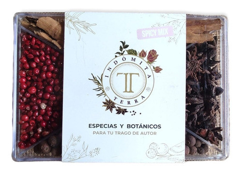 Estuche Indómita  Terra Spicy Mix X 4 Mixología 0