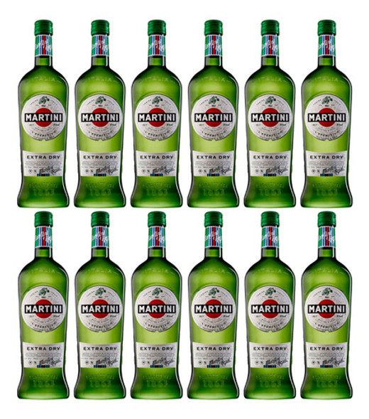 Martini Extra Dry 1l X12  Zetta Bebidas 0
