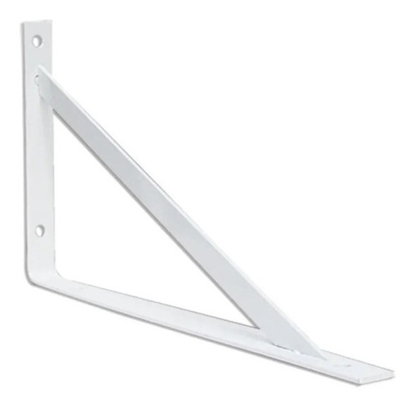 Ménsula Escuadra Hierro Reforzada 14 X 18 Cm Para Estantes 0