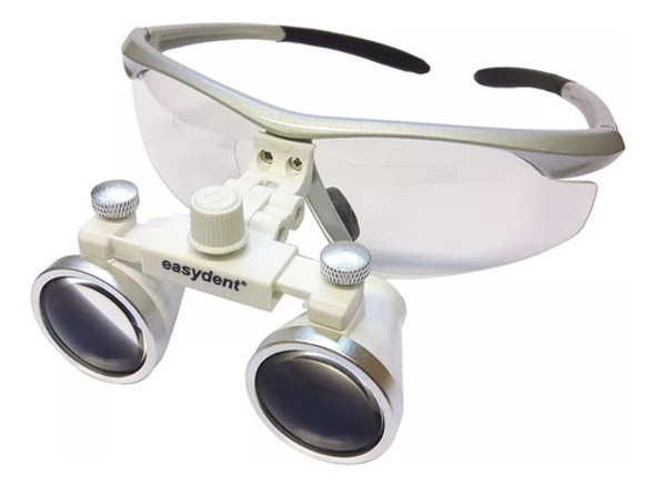 Lupa Vincha Lentes Antifog 3.5x Armazon Resina Ajustable 0