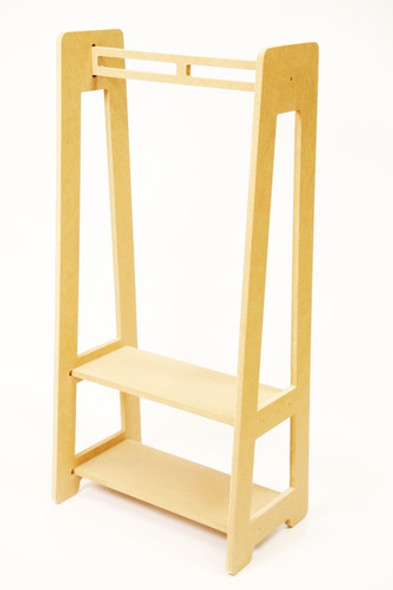 Perchero Infantil C/ Estante Fibrofacil Montessori 0