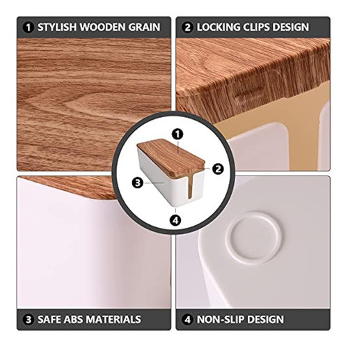 Caja De Gestión De Cables Grande - Caja Organizadora De Cabl 1