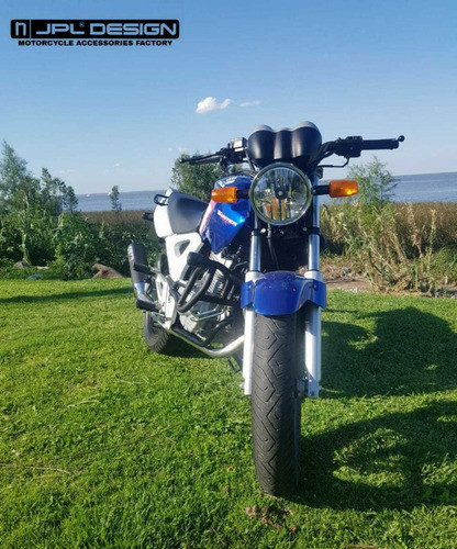 Defensa Lateral Con Sliders Jpl Honda  Cbx 250 Twister 1