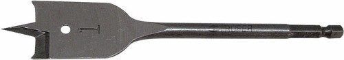 Mecha Plana Paleta Para Madera Truper Bpt-1  Taladro Mf Shop 0