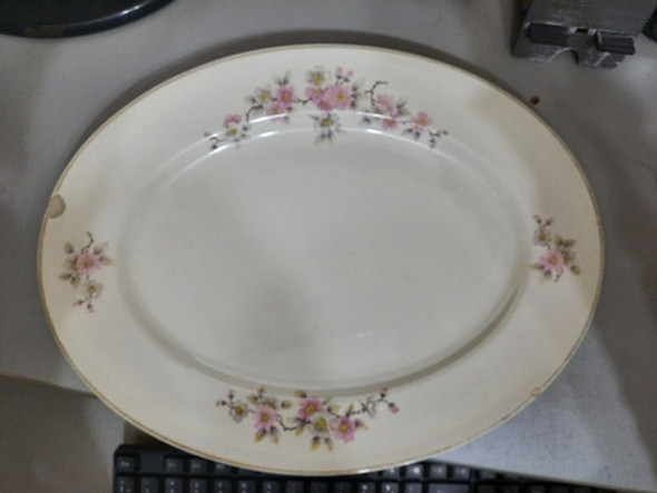 Antigua Fuente Ovalada Hartford/ Diametro 36 X 28 Cm 1