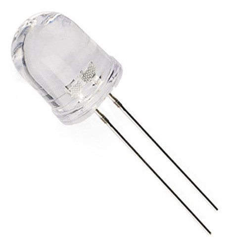 10 Led 10mm Alta Eficiencia Amarillo 6000mcd 25º Alto Brillo 0