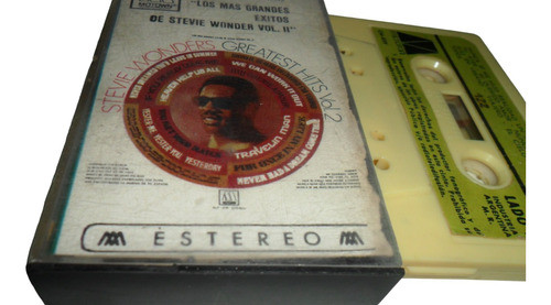Cassette Los Más Grandes Éxitos De Stivie Wonder Vol.2 0